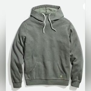 MARINE LAYERCowlneck Pullover Hoodie in Thyme